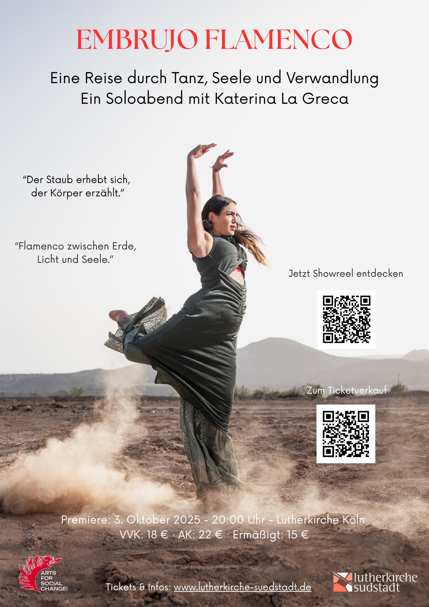 ONLY HUMAN - Katerina Giannakopoulou & Aeham Ahmad at Brotfabrik Bonn - Special Guets: Franco Carmine & Gabriel de Jerez